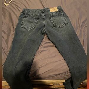 True Religion Ricky Relaxed Straight Jeans Size 34x34